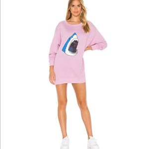 NWT RARE Wildfox "Space Shark" Road Trip Sweatshirt